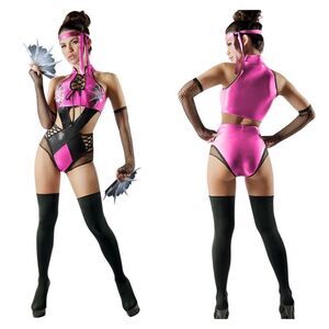 NWT Starline Killer‎ Ninja Pink & Black Halloween Costume Small Role Play Sexy